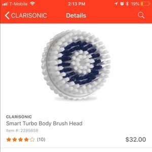 Clarisonc BRAND NEW NEVER USED body brush!